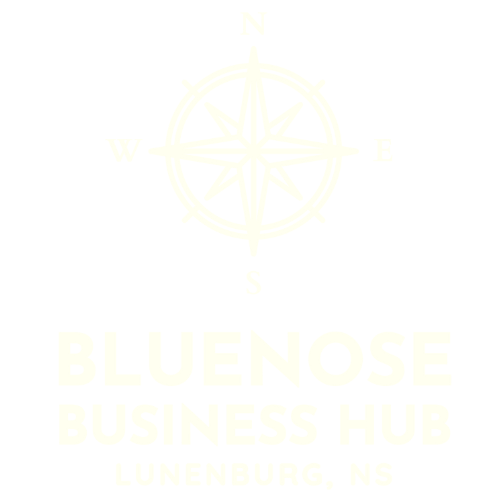 Bluenose Business Hub Logo White